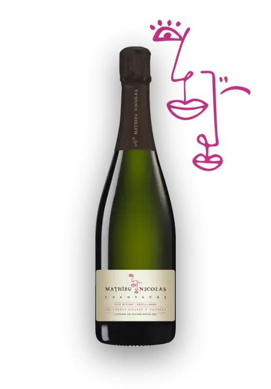 [VIN-FR019] Champagne Moussé Frères Rose de Blanc NV
