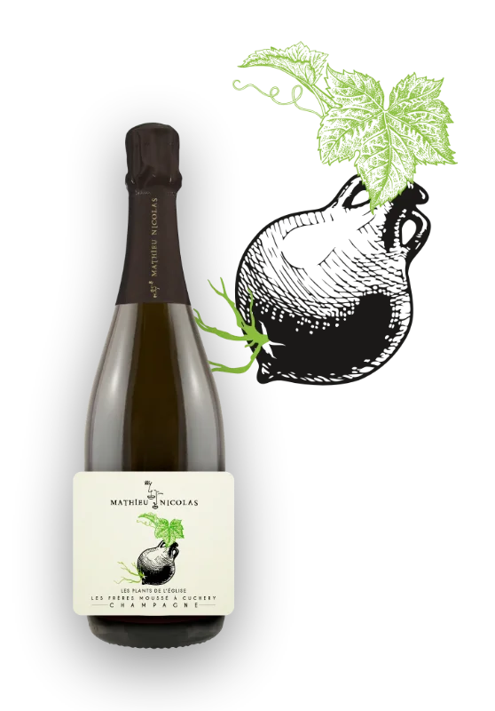 [VIN-FR022] Champagne Moussé Frères Les Plants de l'Eglise 2022